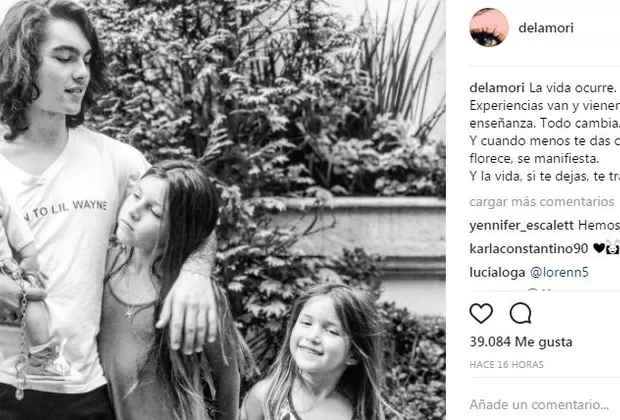 Bárbara Mori y su hijo