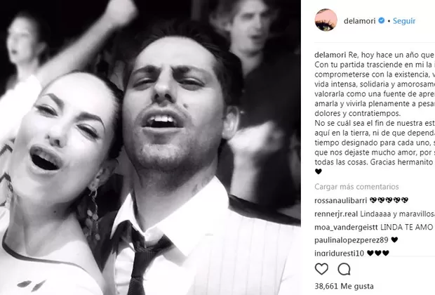Barbara Mori dedicó conmovedor mensaje a un año de la muerte de Renato López