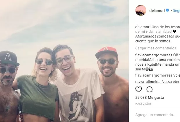 Bárbara Mori se deja ver en Instagram junto a conocido actor mexicano
