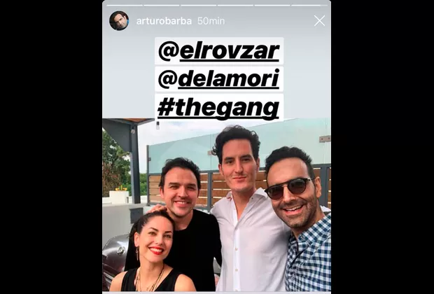 Bárbara Mori y Fernando Rovzar