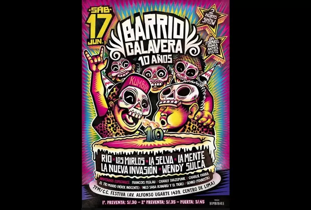 Barrio Calavera cumple 10 años y lo celebra con este festival 