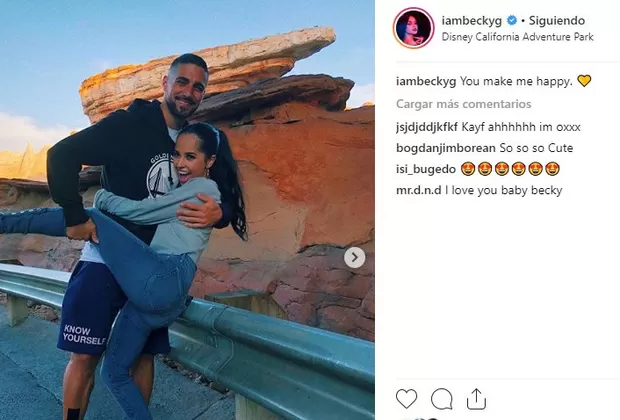 Becky G y Sebastián Letget