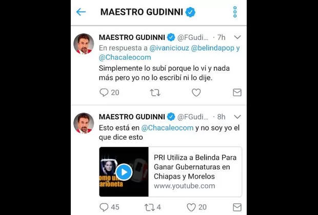 Belinda y Alfredo Gudini