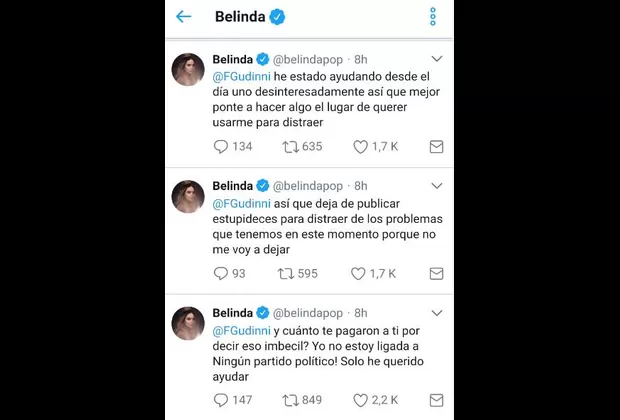 Belinda y Alfredo Gudinni