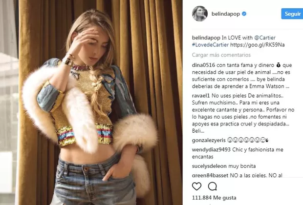Belinda vuelve a desatar polémica en redes sociales por esta razón