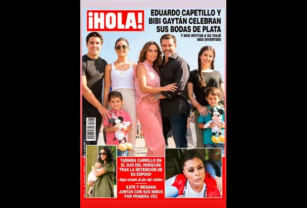 Biby Gaytán celebró con foto sus 25 años de matrimonio con Eduardo Capetillo