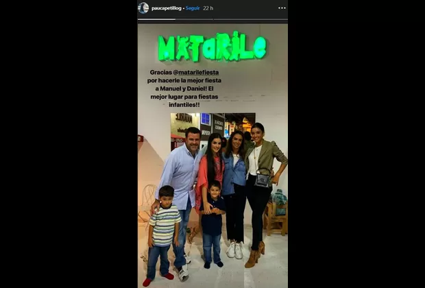 Biby Gaytán y Eduardo Capetillo festejaron así el cumpleaños de sus mellizos Daniel y Manuel