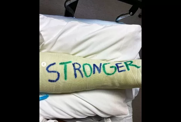 Britney Spears sufrió accidente y se rompió un dedo del pie