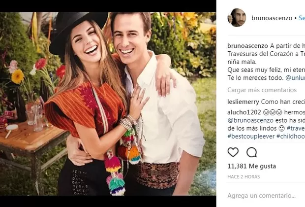 Bruno Ascenzo hizo esto tras la boda de Stephanie Cayo y Chad Campbell