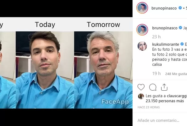Bruno Pinasco FaceApp