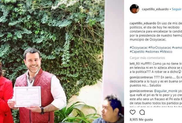 'Camila': el actor Eduardo Capetillo aspira a la alcaldía de municipio mexicano