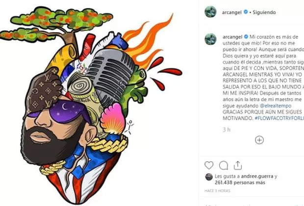 Cantante Arcángel fue hospitalizado tras sufrir un preinfarto