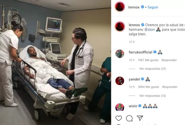 Cantante Zion fue internado de emergencia y piden oraciones por su salud