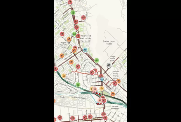 Caos vehicular se registra a lo largo de avenidas Túpac Amaru, Caquetá y Alfonso Ugarte