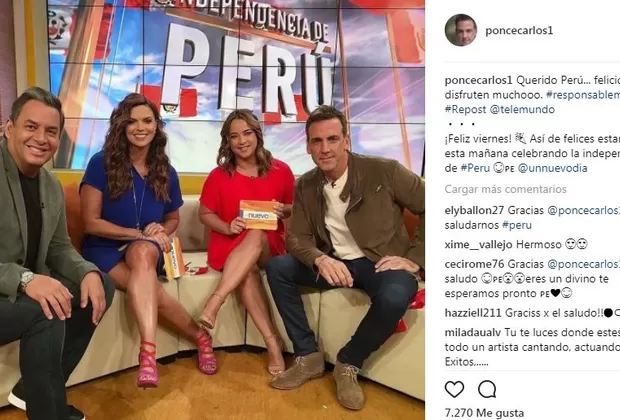 Carlos Ponce sorprendió con esta revelación sobre Adamari López