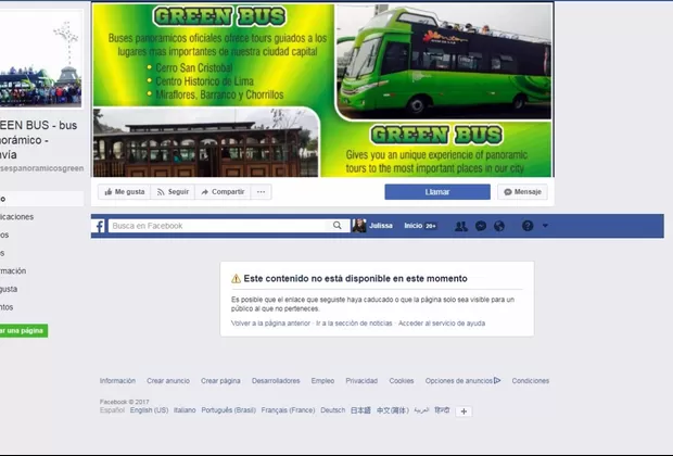 Cerro San Cristóbal: Empresa 'Green Bus' cerró su fanpage tras accidente