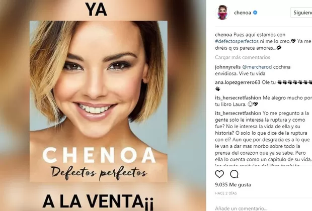 Chenoa libro David Bisbal