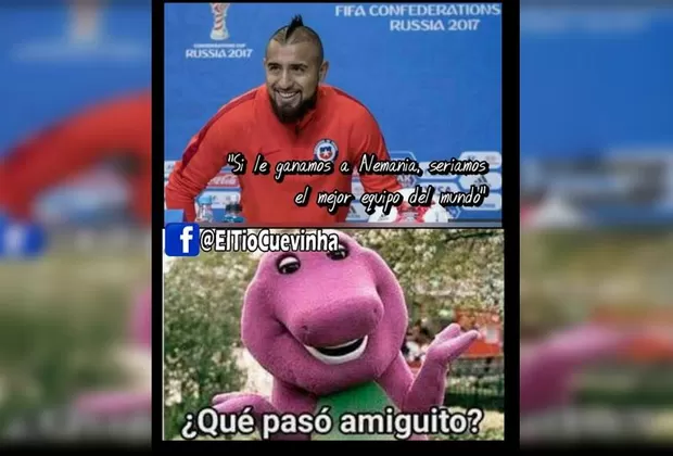 Chile vs. Alemania: los memes que dejó la final de la Copa Confederaciones