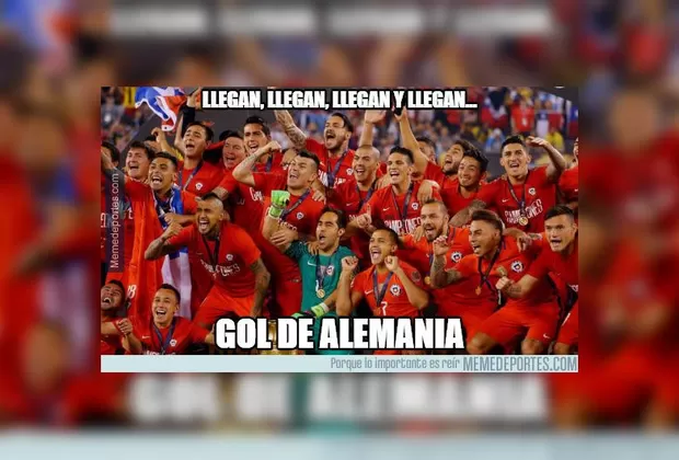 Chile vs. Alemania: los memes que dejó la final de la Copa Confederaciones