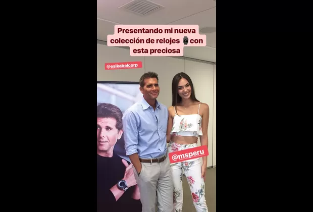 Christian Meier le lanzó piropo a Natalie Vértiz en redes sociales