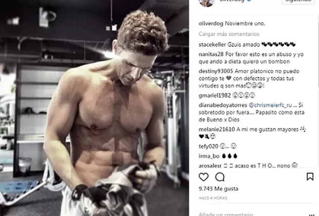 Christian Meier luce su físico tras confirmar su separación con Alondra