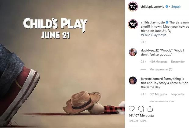 Chucky mata a Woody