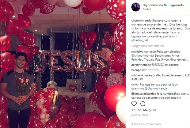 Cumpleaños de Chyno Miranda
