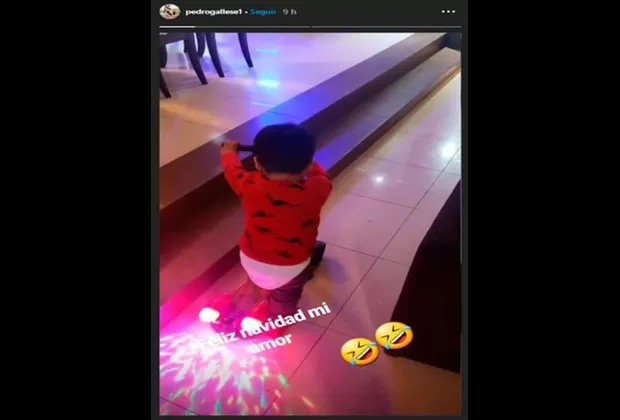 Claudia Díaz pasó Navidad con Pedro Gallese y dejó conciliador mensaje