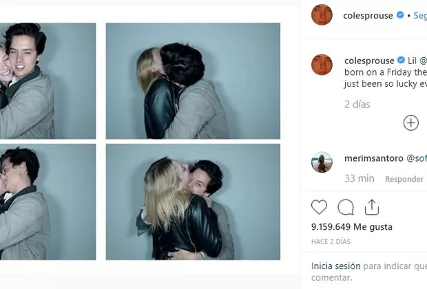 Lili Reinhart y Cole Sprouse