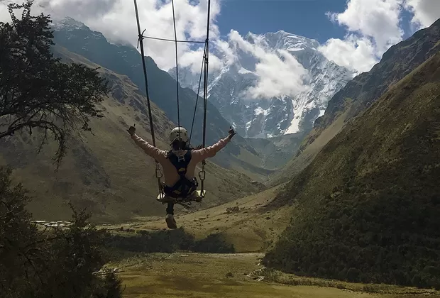 Estos son los columpios más extremos del mundo y uno está en Perú