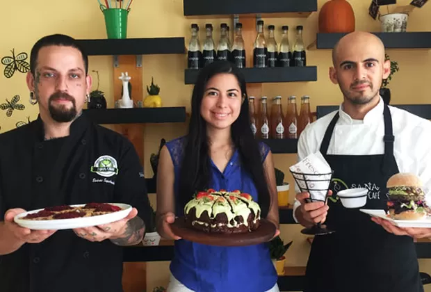 chefs y expertos en comida vegana