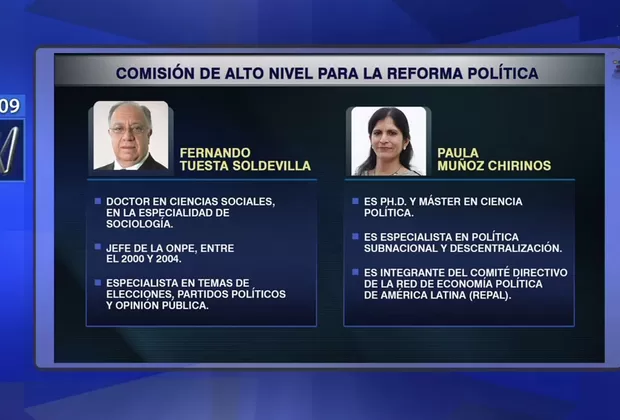 Comisión de Alto Nivel: este es el perfil profesional de sus 5 integrantes