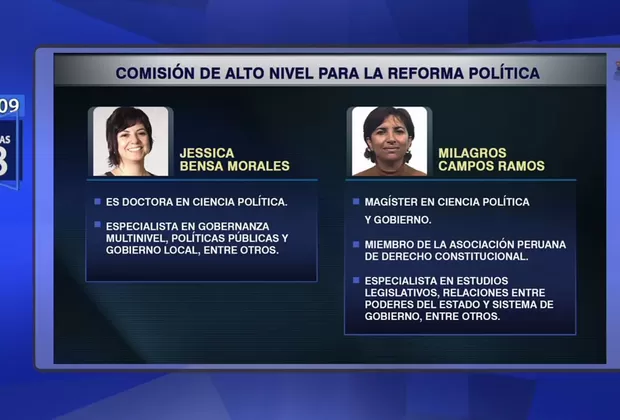 Comisión de Alto Nivel: este es el perfil profesional de sus 5 integrantes