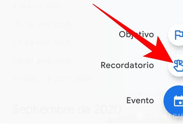 como añadir un recordatorio a google calendar 