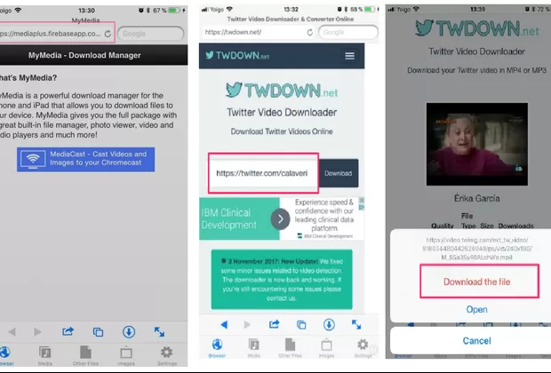 Así puedes descargar videos de Twitter en Android o iPhone