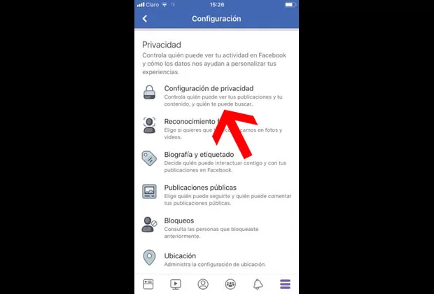 como evitar que te encuentren en facebook