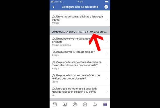 como evitar que te encuentren en facebook
