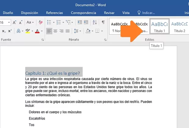 Así puedes hacer un índice en Word automáticamente