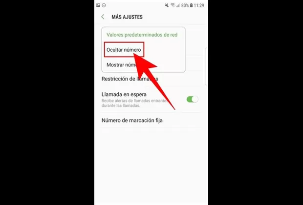 Como hacer llamadas de numero oculto