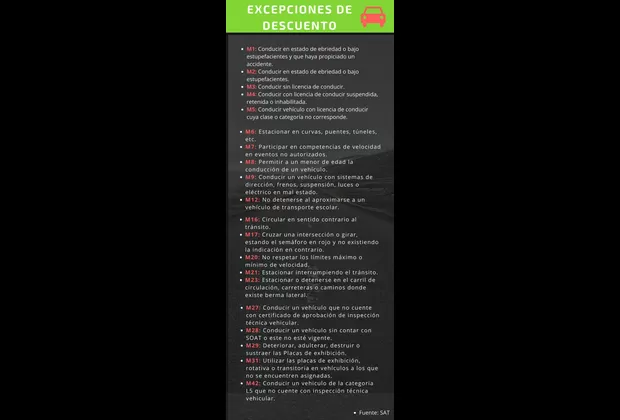descuentos en papeletas de tránsito