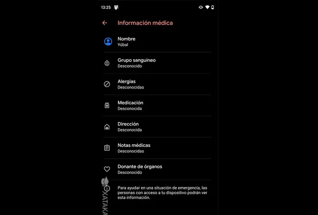 ¿Cómo poner tu información de emergencia en la pantalla de bloqueo?
