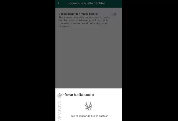 Conoce cómo activar la huella digital en WhatsApp