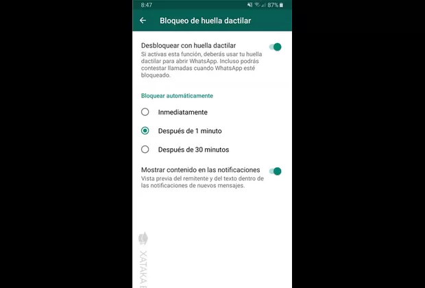 Conoce cómo activar la huella digital en WhatsApp