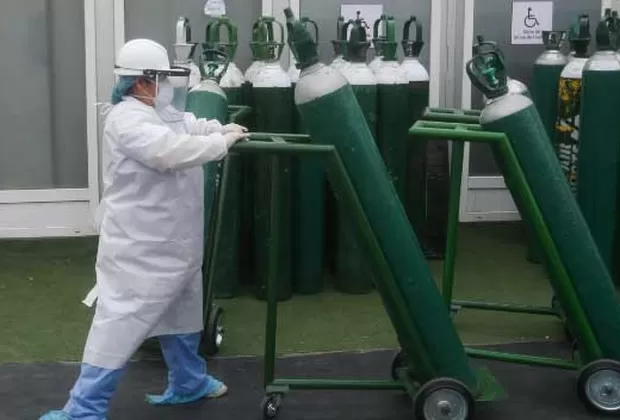 cuanto de oxigeno consume una persona con covid