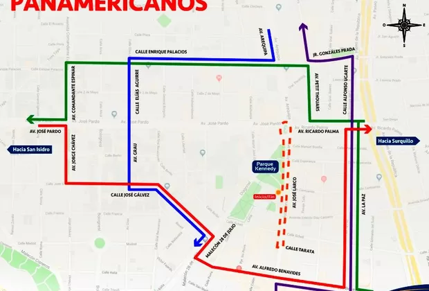 Corredor Azul: el 4 y el 11 de agosto modificarán ruta de buses del servicio 301