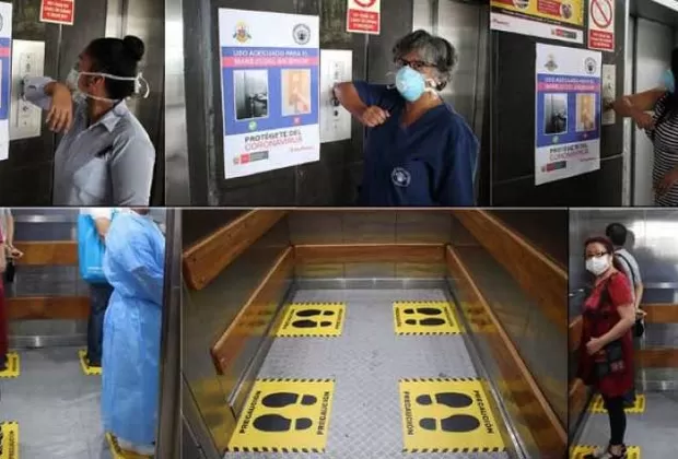 como usar el ascensor sin contagiarse de coronavirus