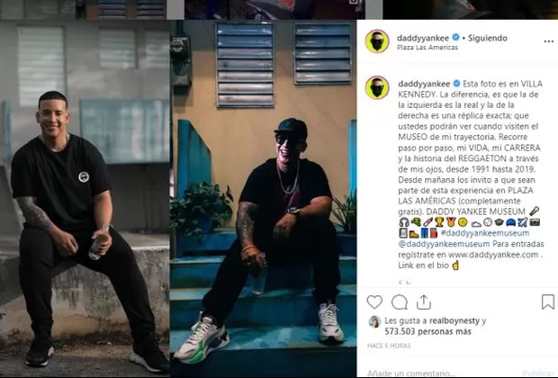Daddy Yankee inauguró museo de su vida y trayectoria musical