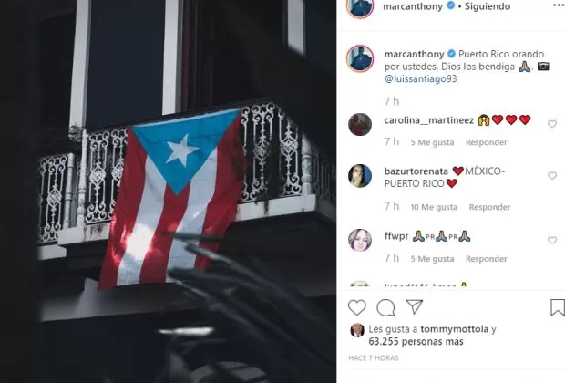 Daddy Yankee, Luis Fonsi y Marc Anthony dejan mensajes de aliento tras terremoto 