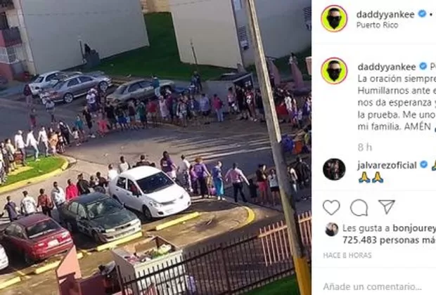 Daddy Yankee, Luis Fonsi y Marc Anthony dejan mensajes de aliento tras terremoto 