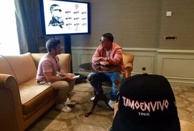Daddy Yankee en entrevista con Efe. Foto: Instagram @daddyyankee